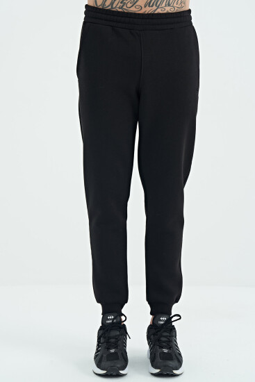 Sean Siyah Şardonlu Erkek Eşofman Alt - 84928 - Air Jones (1)