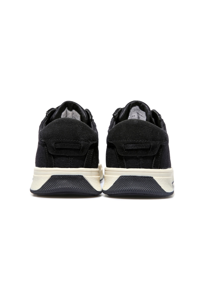 Siyah Bağcıklı Çift Renk Tabanlı Erkek Spor Ayakkabı - 89064