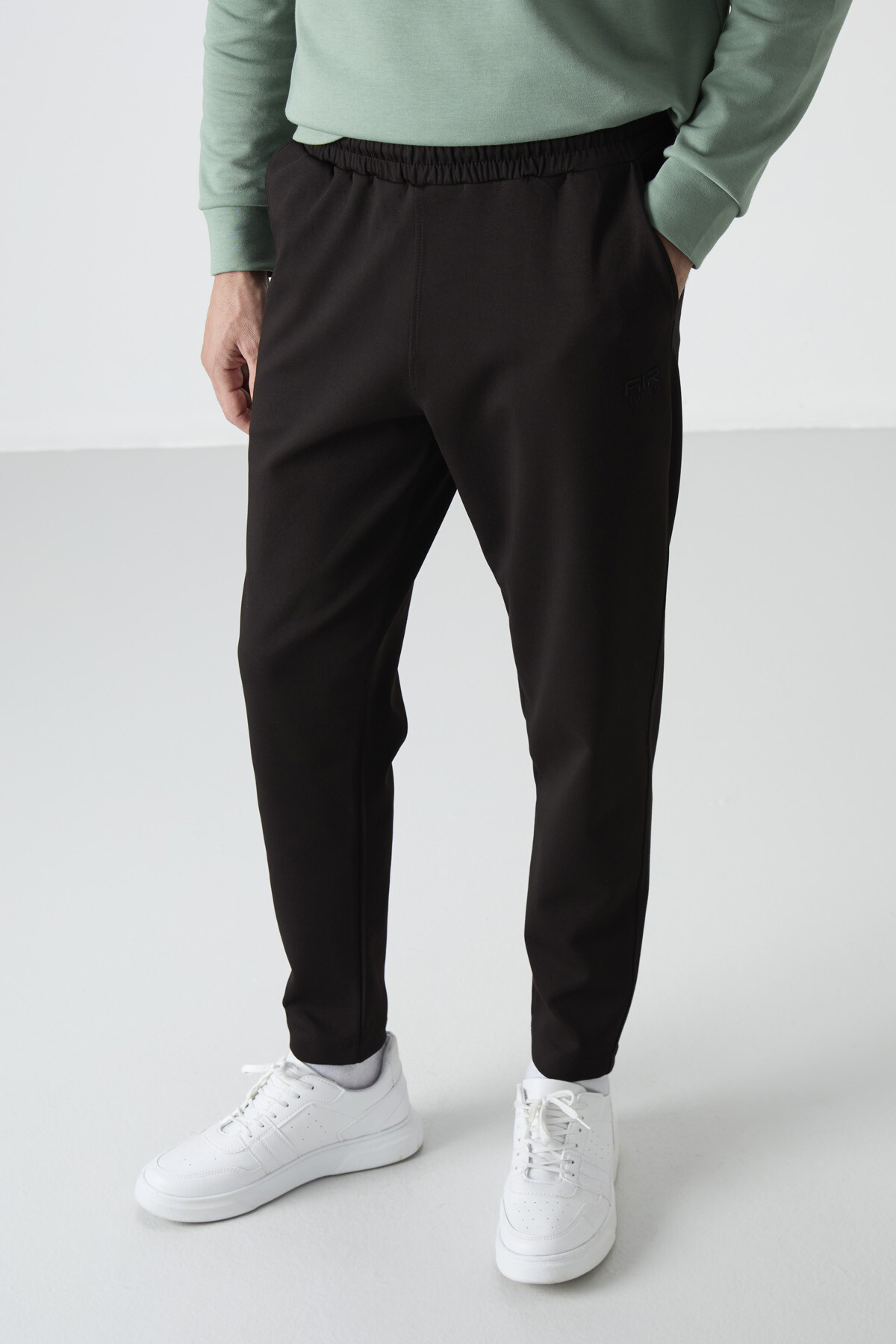 Barnes Siyah Erkek Eşofman Alt - 84951 - Air Jones