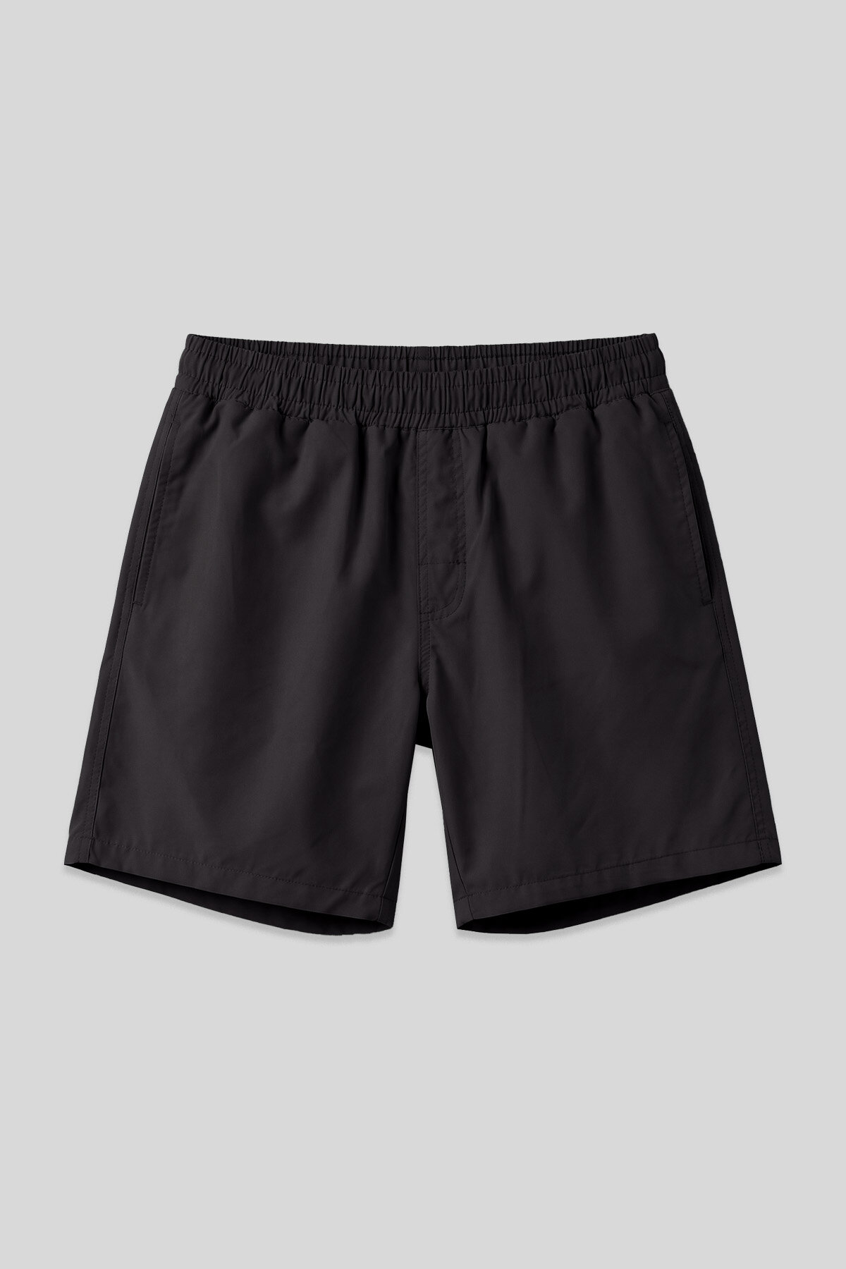 Siyah Hızlı Kuruyan Standart Fit Erkek Deniz Şortu - 81237 - TOMMYLIFE