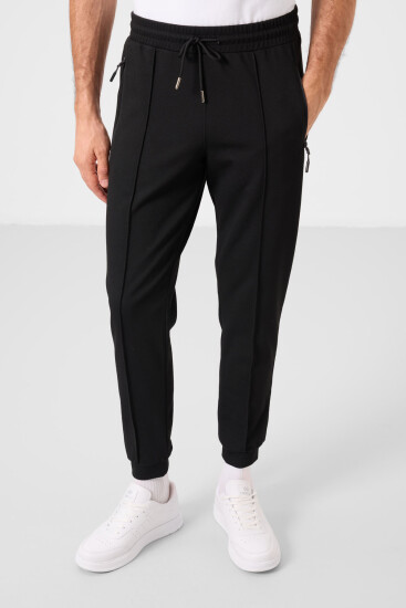 Siyah Jogger Erkek Eşofman Altı - 82113 - Air Jones (1)