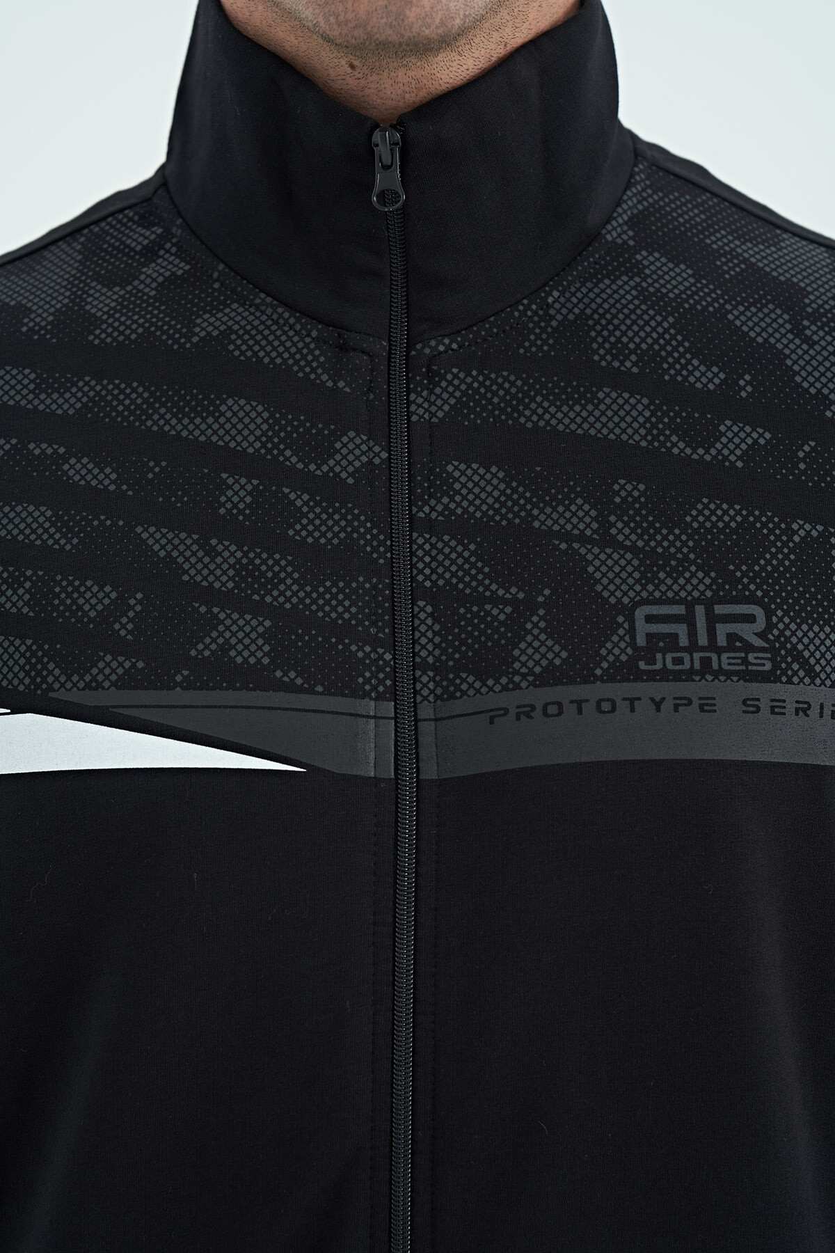 Harry Siyah Standart Kalıp Erkek Eşofman Takım - 85197 - Air Jones (1)