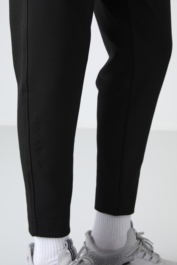 Carlos Siyah Standart Kalıp Erkek Eşofman Takım - 85209 - 7