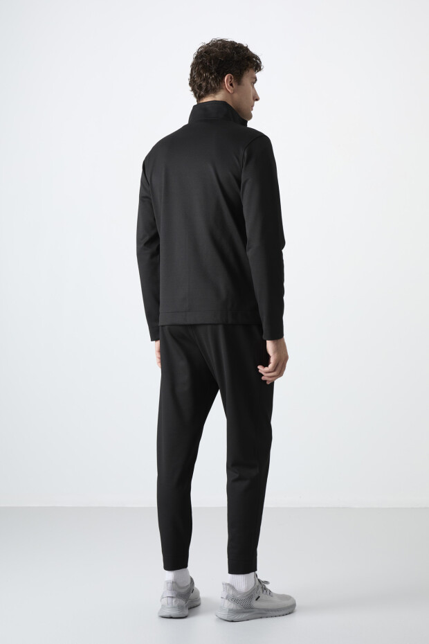 Carlos Siyah Standart Kalıp Erkek Eşofman Takım - 85209 - 8