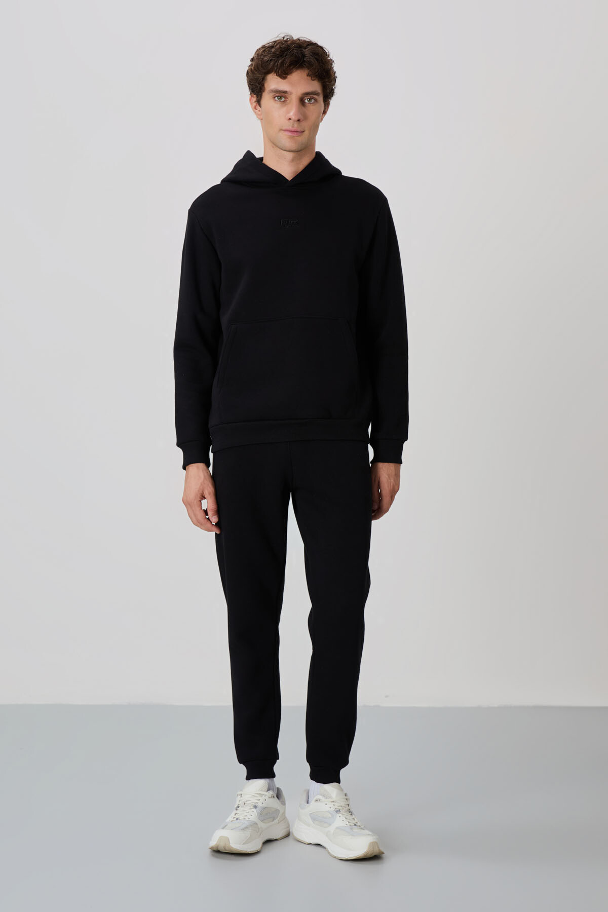 David Siyah Şardonlu Erkek Eşofman Takım - 85192 - Air Jones