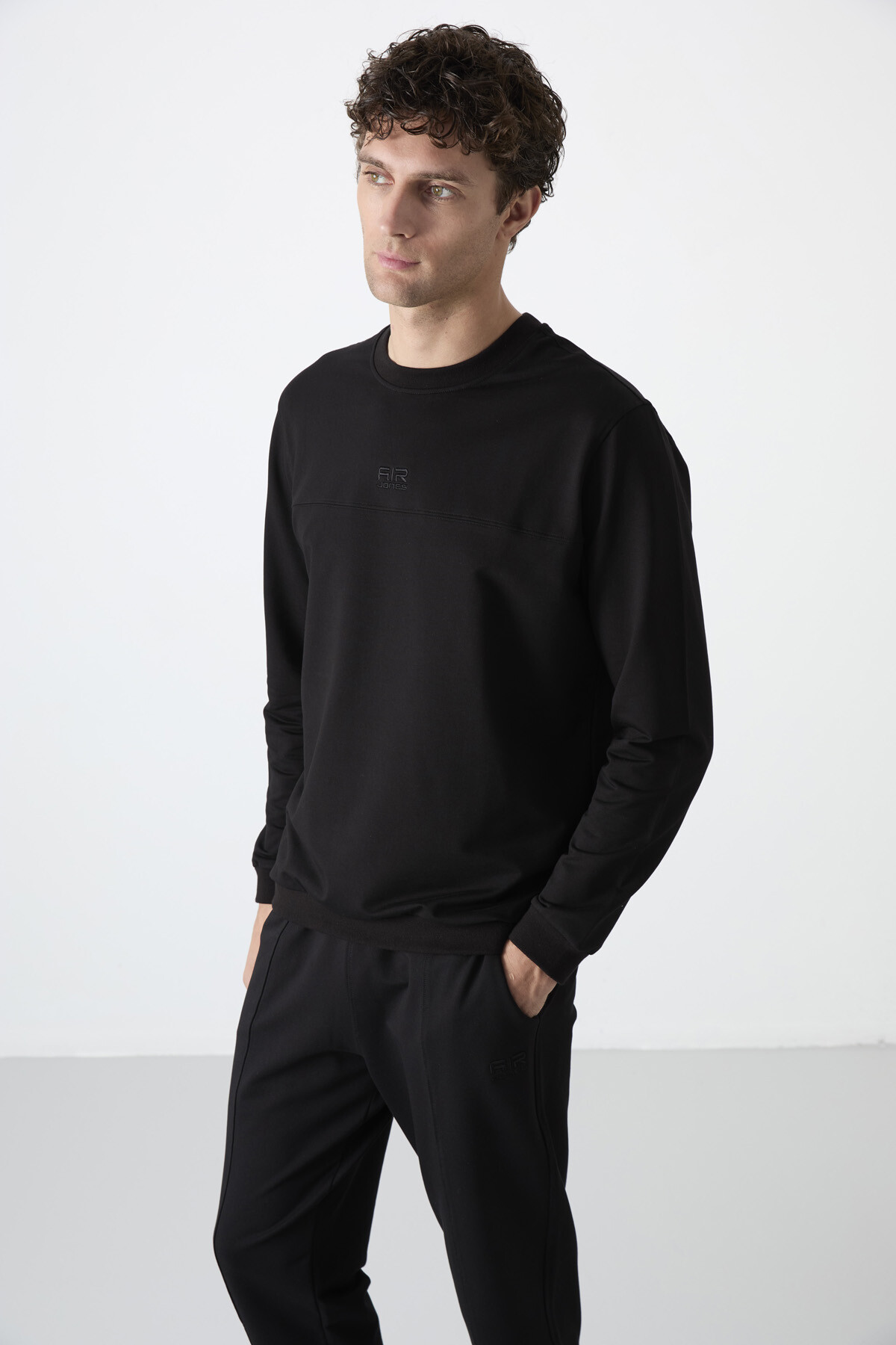 Keith Siyah Basic Erkek Eşofman Takım - 85231 - Air Jones (1)