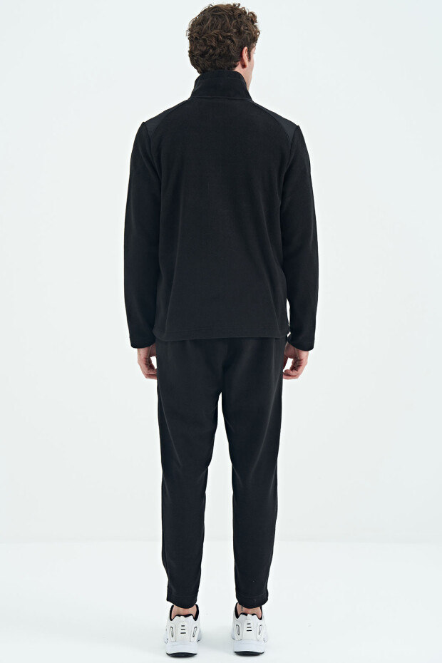 Doyle Siyah Erkek Polar Eşofman Takım - 85225 - 8