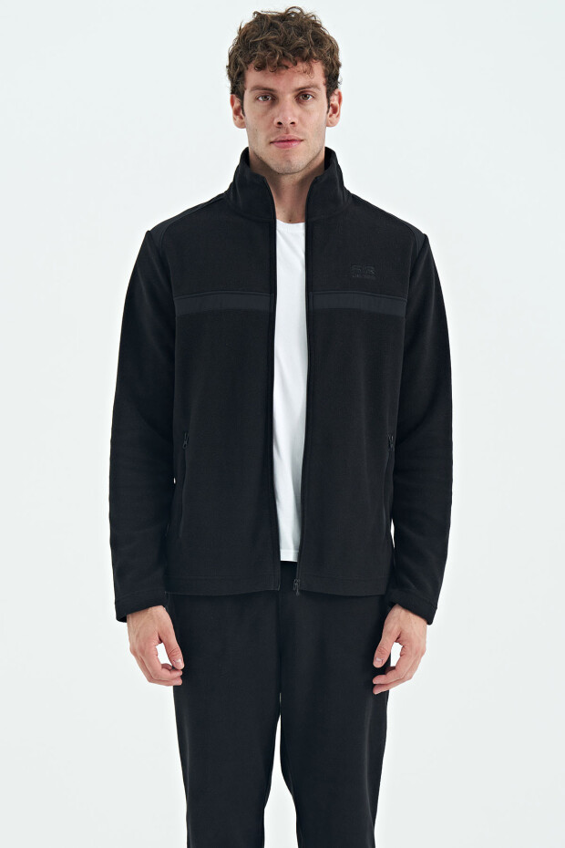 Doyle Siyah Erkek Polar Eşofman Takım - 85225 - 7