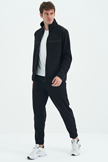 Doyle Siyah Erkek Polar Eşofman Takım - 85225 - Air Jones (1)