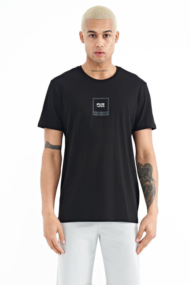 Adney Siyah O Yaka Erkek T-Shirt - 88230