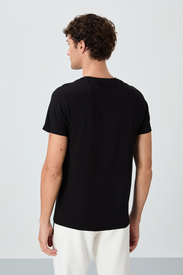 Calvin Siyah Basic Erkek T-Shirt - 88245 - 5