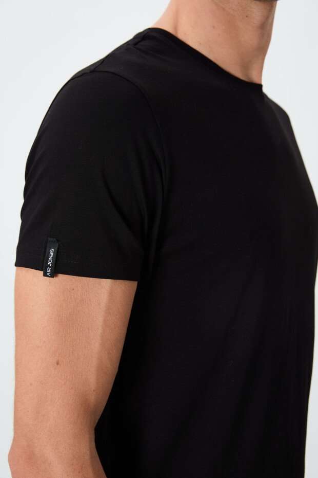 Calvin Siyah Basic Erkek T-Shirt - 88245 - 3