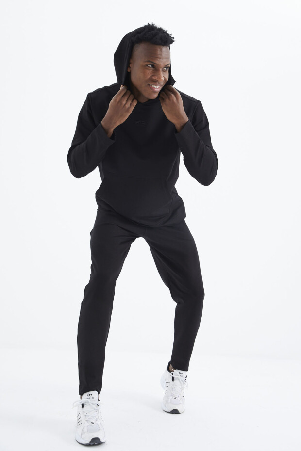 Rex Siyah Basic Erkek Eşofman Takım - 85232 - 8