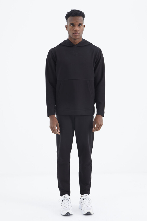 Rex Siyah Basic Erkek Eşofman Takım - 85232 - 2