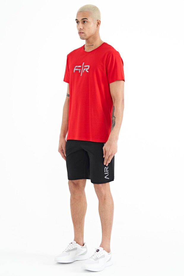 Alva Siyah Baskılı Erkek Şort - 81245 - 4