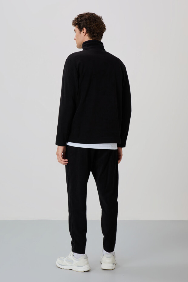 Carol Siyah Polar Erkek Eşofman Takım - 85226 - 6