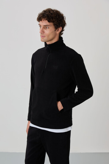 Carol Siyah Polar Erkek Eşofman Takım - 85226 - Air Jones (1)