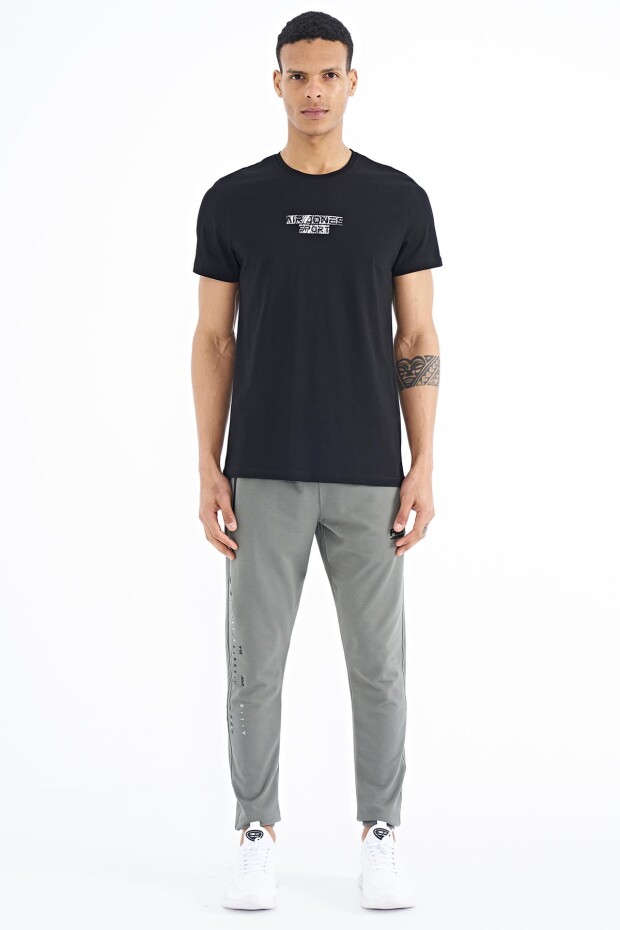 Harley Siyah Standart Kalıp Erkek T-Shirt - 88203