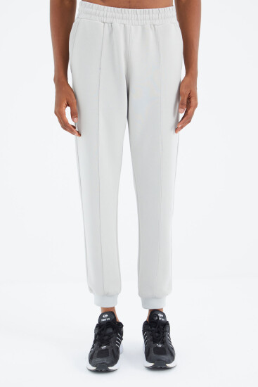 Taş Bağcıklı Ön Dikiş Detaylı Standart Kalıp Erkek Eşofman Alt - 84994 - TOMMYLIFE (1)