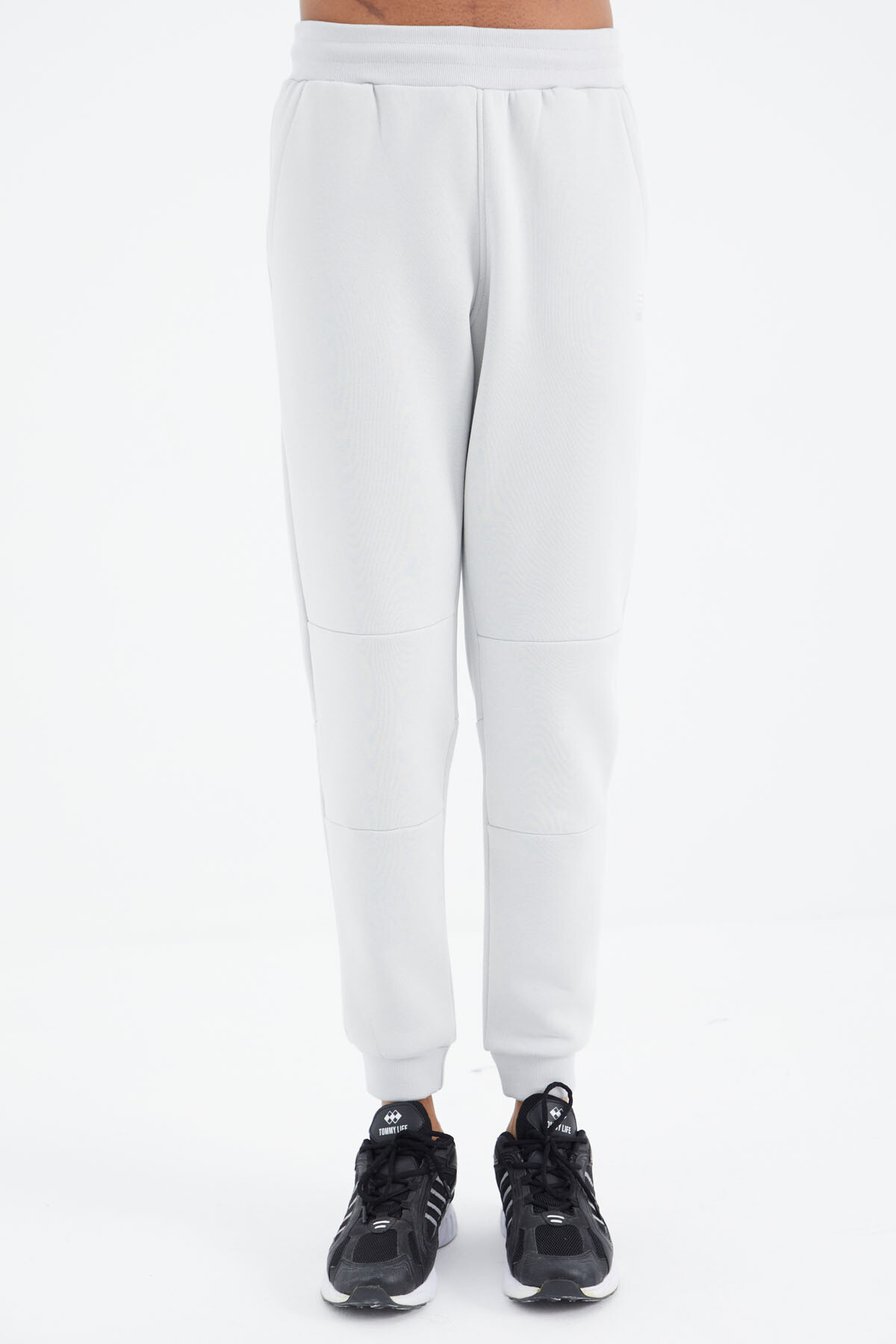 Taş Bağcıklı Şerit Detaylı Rahat Kalıp Erkek Eşofman Alt - 82106 - TOMMYLIFE (1)