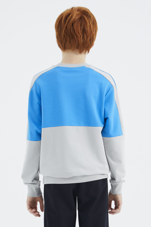 Taş Basic O Yaka Erkek Çocuk Sweatshirt - 11182