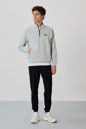 Herbert Taş - Siyah Dik Yaka Eşofman Takım - 85233 - Air Jones