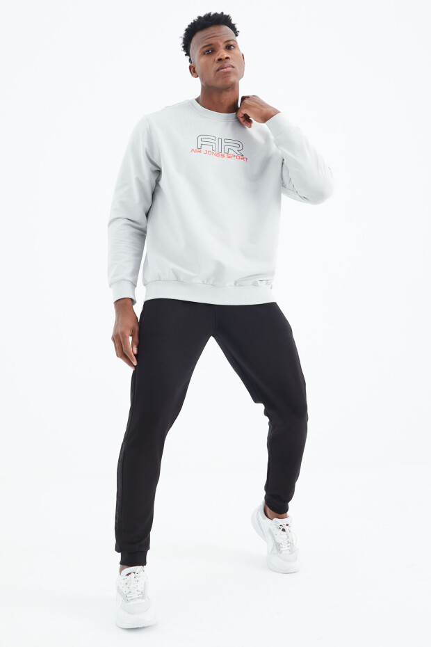 Willy Taş Standart Kalıp Erkek Sweatshirt - 88307