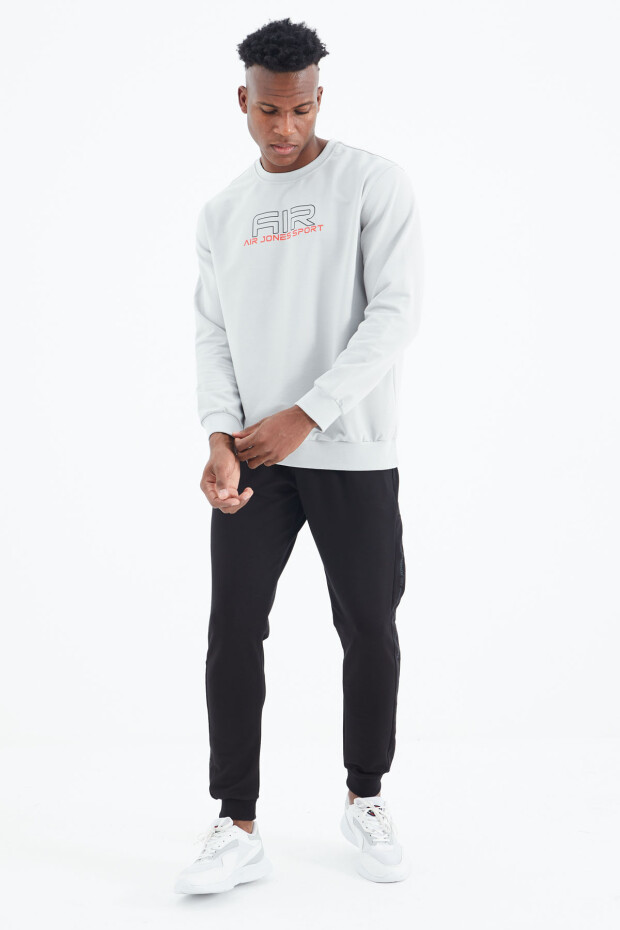 Willy Taş Standart Kalıp Erkek Sweatshirt - 88307