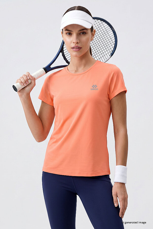 Yavruagzı Basic Kısa Kol Standart Kalıp O Yaka Kadın T-Shirt - 97144 - 1