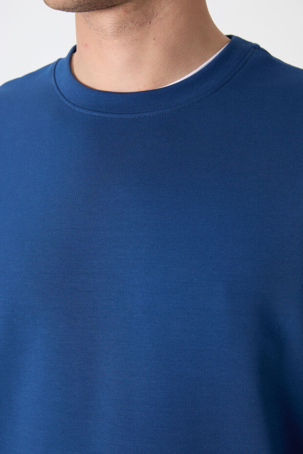 Parlament Basic O Yaka Rahat Form Erkek Sweatshirt - 88053 - 4