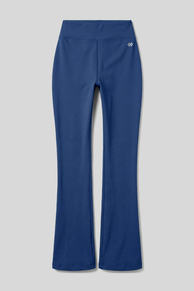 Parlament Esnek Yüksek Bel Spor Performans Kadın İspanyol Paça Kadın Tayt - 94686 - 1