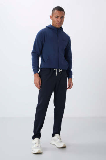 Parlament Yüzeyi Dokulu Standart Fit Erkek Eşofman Alt - 82155 - Air Jones