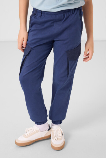 Parlament Standart Fit Dokuma Hafif Esnek Chino Erkek Çocuk Pantolon - 11271 - TOMMYLIFE (1)