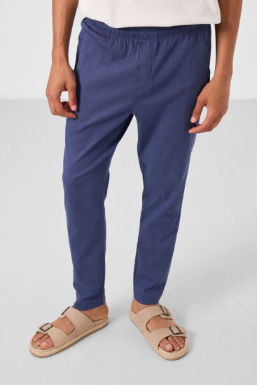 Parlament Standart Fit Dokuma Hafif Esnek Chino Erkek Pantolon - 82179 - TOMMYLIFE (1)