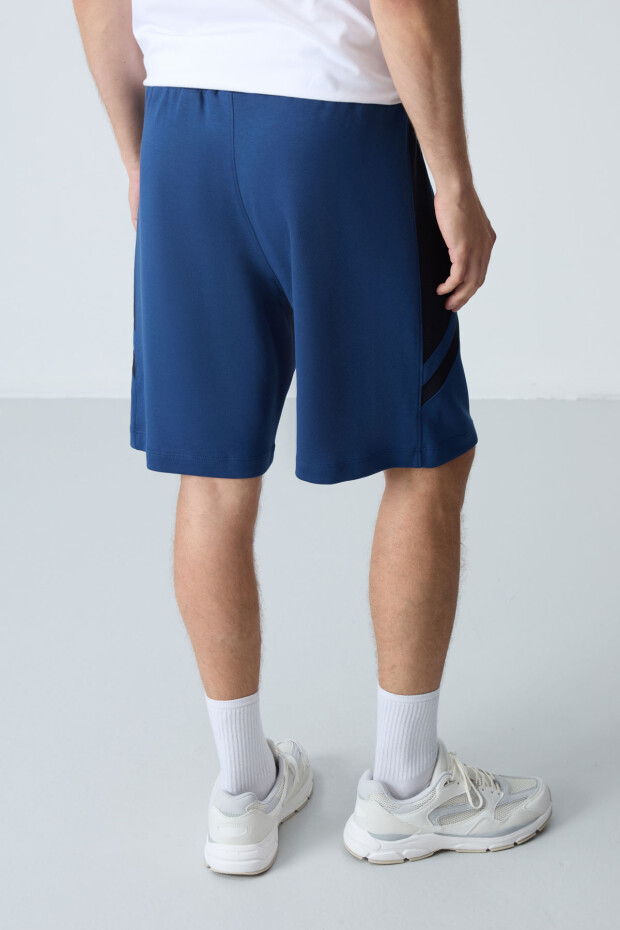 Parlament Pamuklu Kalın Yumuşak Dokulu Standart Fit Basic Erkek Şort - 81281 - 6