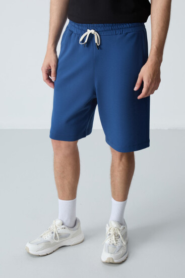 Parlament Pamuklu Kalın Yumuşak Dokulu Standart Fit Basic Erkek Şort - 81275 - Air Jones (1)