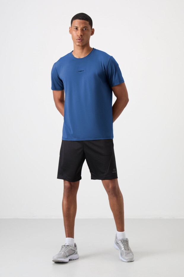 Parlament Nefes Alan Dokulu İnce Esnek Standart Fit Erkek Performans T-Shirt - 88384 - 5