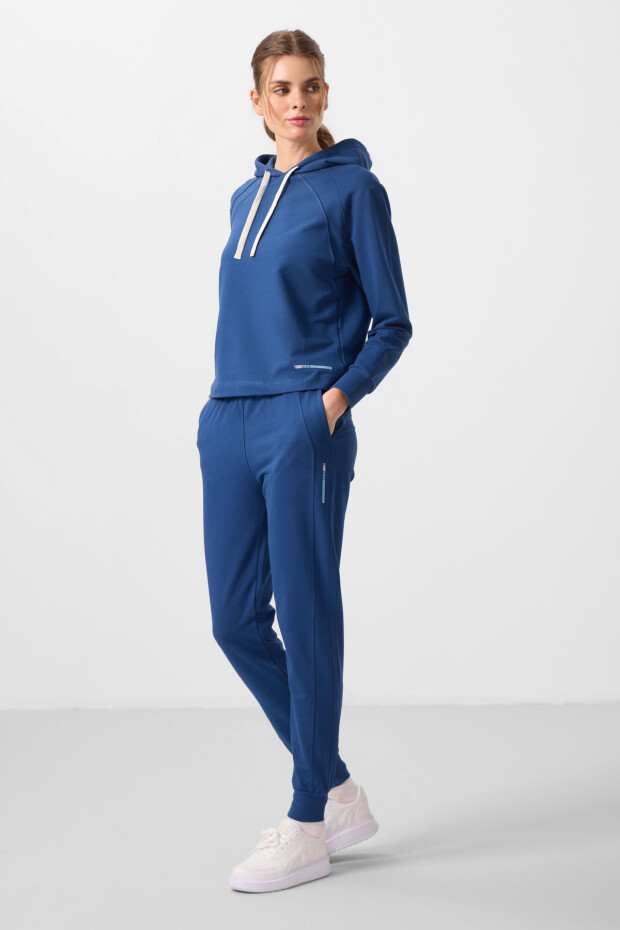 Parlament Kapüşonlu Oversize Kadın Eşofman Takım - 95336 - 1