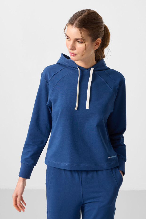 Parlament Kapüşonlu Oversize Kadın Eşofman Takım - 95336 - 2