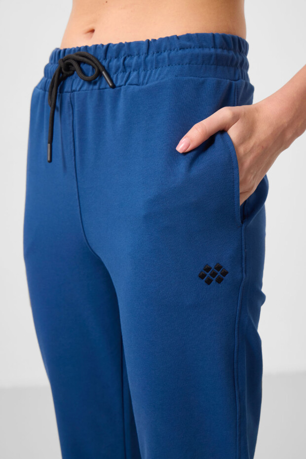 Parlament Dik Yaka Fermuarlı Rahat Form Kadın Eşofman Tunik Takım - 95345 - 4