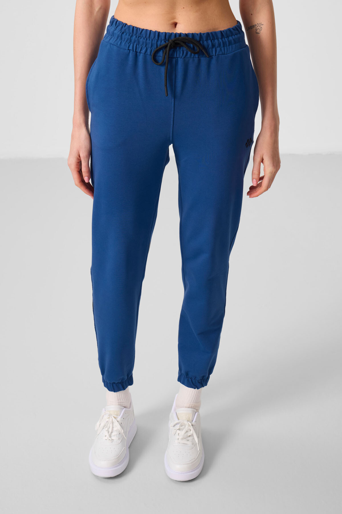 Parlament Dik Yaka Fermuarlı Rahat Form Kadın Eşofman Tunik Takım - 95345 - TOMMYLIFE (1)