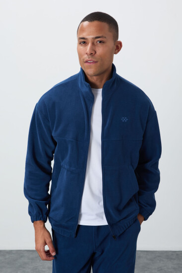 Parlament Kalın Yumuşak Dokulu Comfort Fit Nakışlı Erkek Eşofman Takım - 85269 - TOMMYLIFE (1)