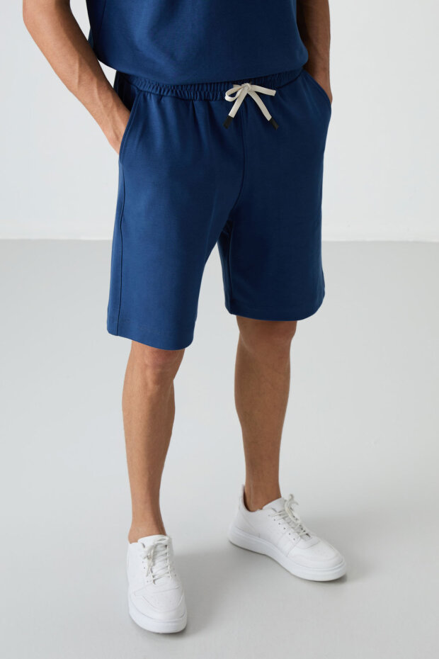 Parlament Oversize Fit Basic Erkek Şort Takım - 85292 - 4