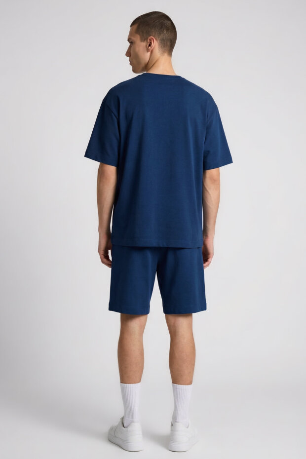 Parlament Oversize Fit Basic Erkek Şort Takım - 85292 - 7