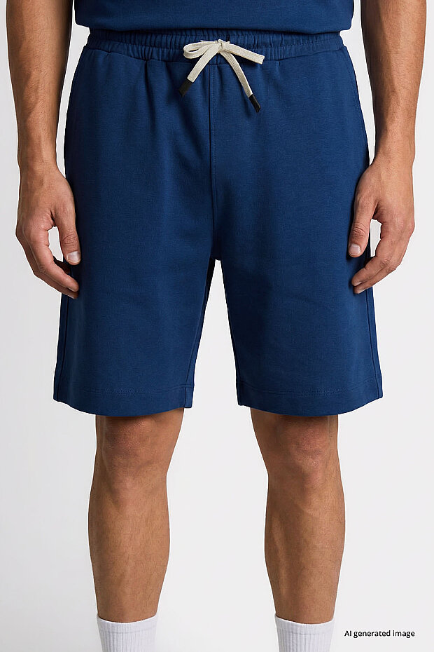 Parlament Oversize Fit Basic Erkek Şort Takım - 85292 - 3