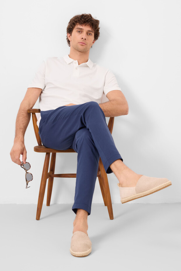 Parlament Standart Fit Dokuma Hafif Esnek Chino Erkek Pantolon - 82180 - 1