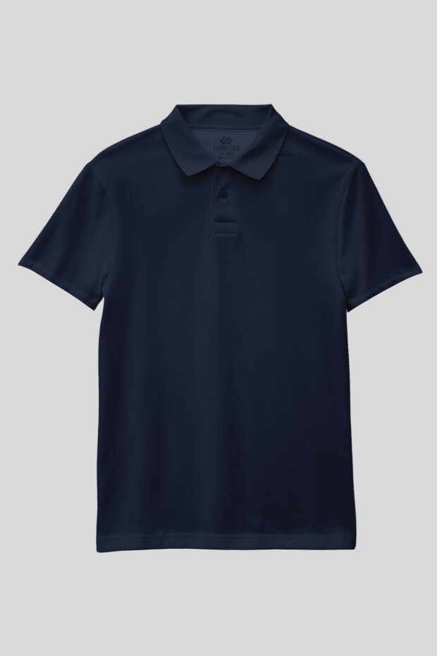 Parlament Polo Yaka Standart Fit Basic Unisex Çocuk T-Shirt - 11330 - 1