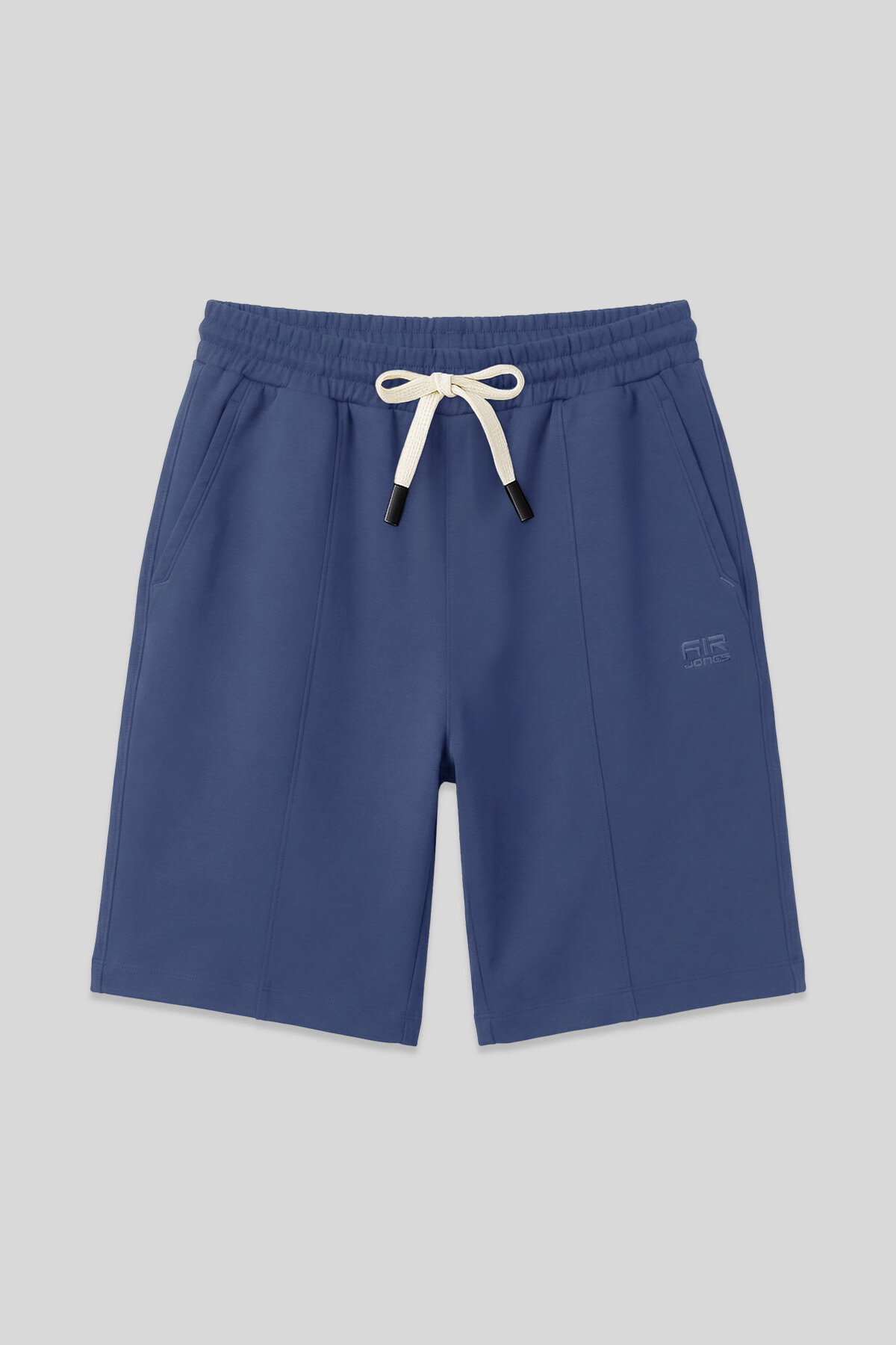 Petrol Pamuklu Kalın Yumuşak Dokulu Standart Fit Basic Erkek Şort - 81277 - Air Jones