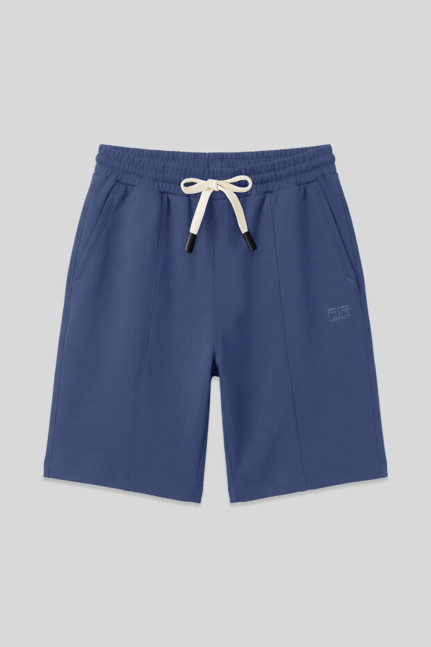 Petrol Pamuklu Kalın Yumuşak Dokulu Standart Fit Basic Erkek Şort - 81277 - 1