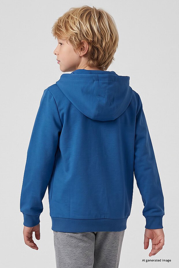 Saks Standart Kalıp Basic Erkek Çocuk Sweatshirt - 11336 - 7